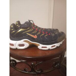 Nike Air Max Plus OG Size 5.5 Y Obsidian/ Comet Red, DJ2009-400 Tennis Shoes
